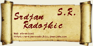 Srđan Radojkić vizit kartica